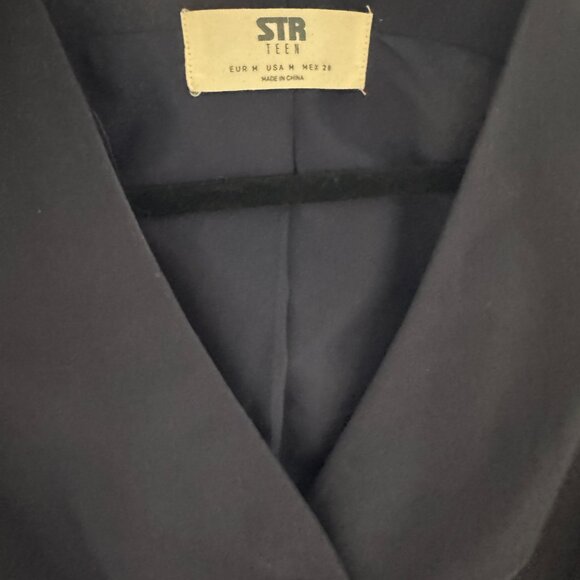 Stradivarius Navy Blue Vest - Picture 3 of 7